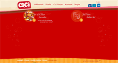 Desktop Screenshot of cici.com.tr
