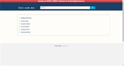 Desktop Screenshot of cici.com.mx